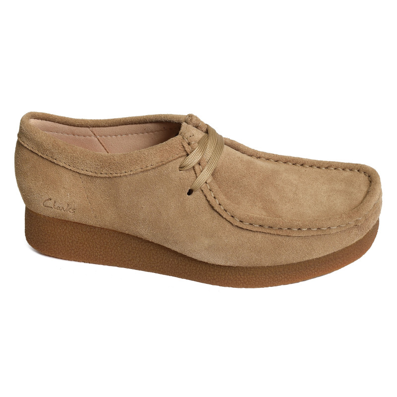 WALLABEE EVO SH Sand, Richelieus Clarks