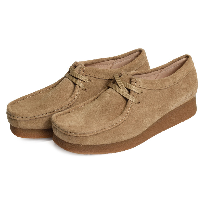 WALLABEE EVO SH Sand, Richelieus Clarks