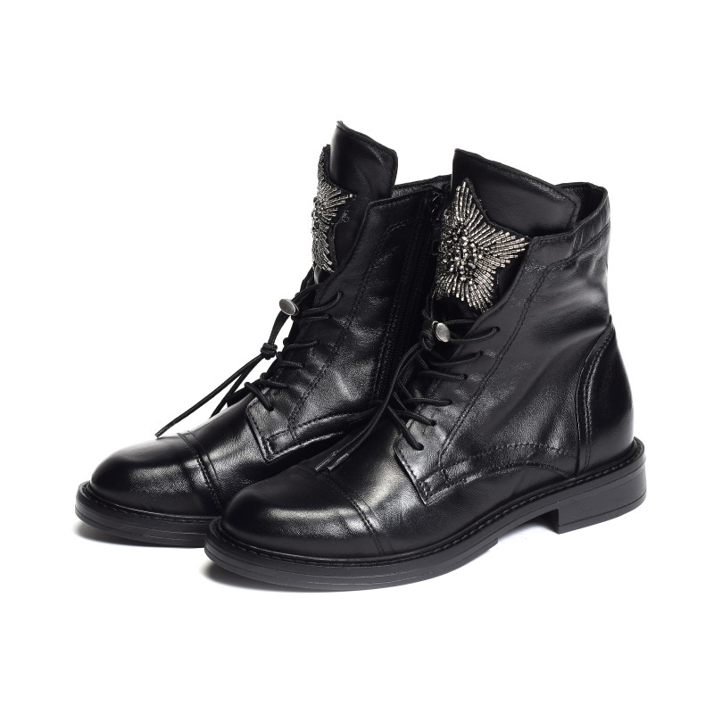 T81209 Noir, Bottines & Boots MJUS