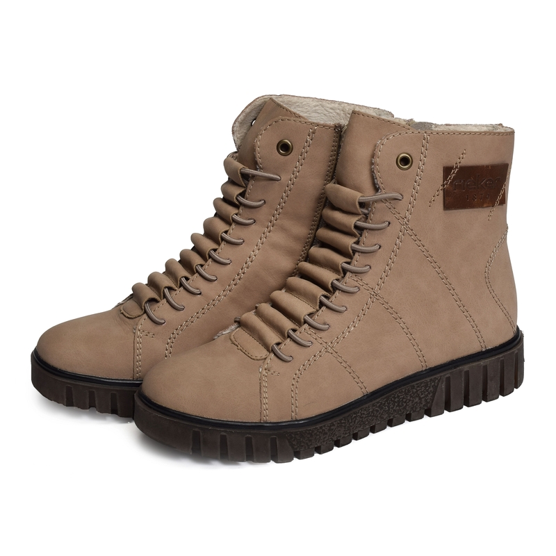 Y3421 Taupe, Boots Rieker