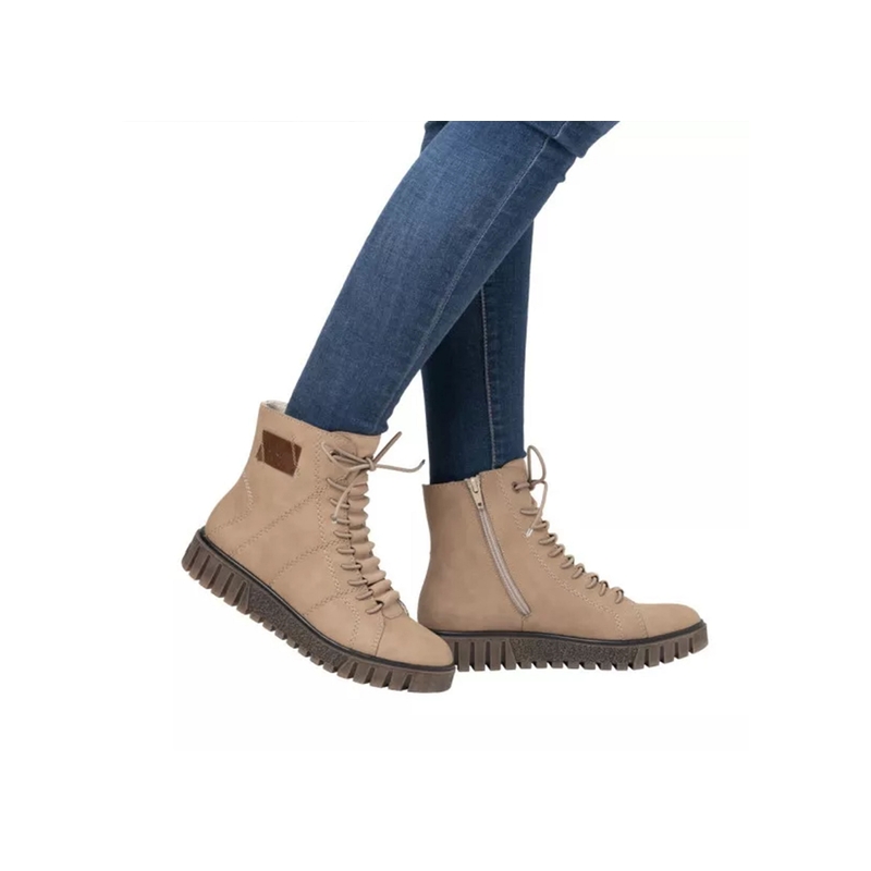 Y3421 Taupe, Boots Rieker