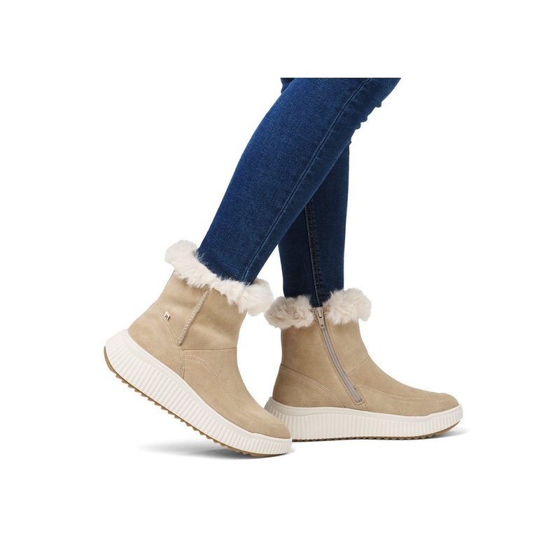 W1772 Beige, Boots Rieker