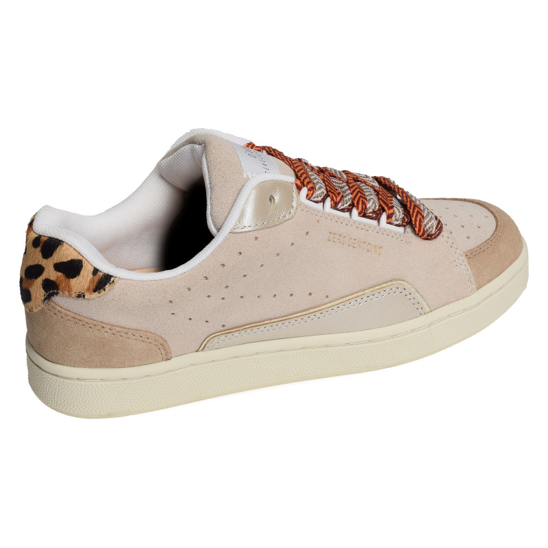 AVRIL Beige Léopard, Sneakers basses 0-105