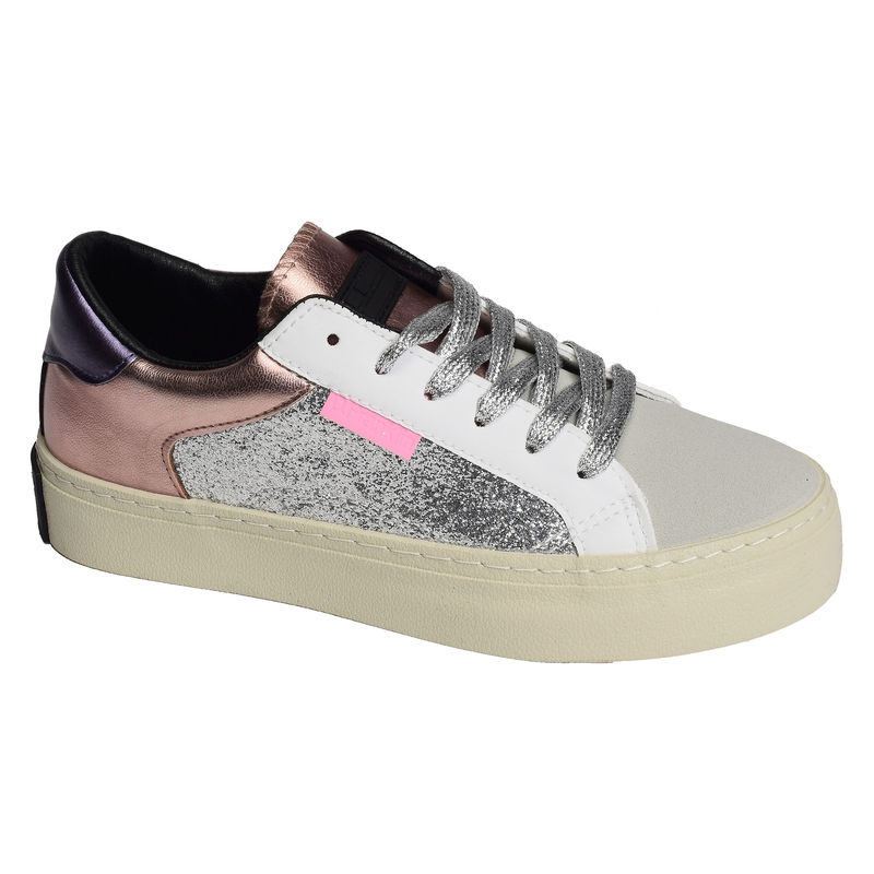 HALF MOON LOW Argent, Sneakers basses D.Franklin