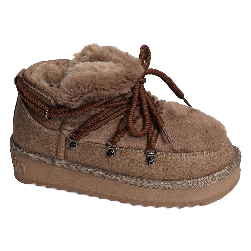 NORDIC TRK FUR LOW Marron, Boots D.Franklin