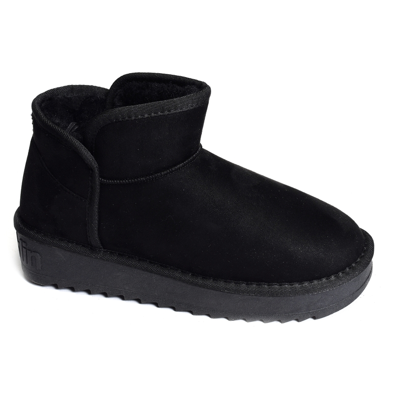 NORDIC LOW BASIC Noir, Boots D.Franklin