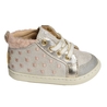 BOUBA POM POM Blanc Platine, Chaussures à Lacets Shoopom