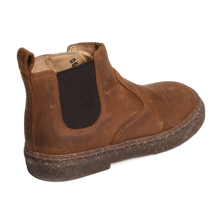 TRIX JOD ZIP Cognac, Chelsea boots Pom d'Api