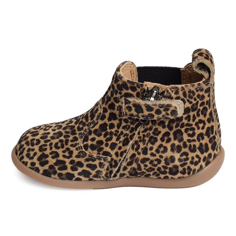 STAND UP JOD Léopard, Chelsea boots Pom d'Api