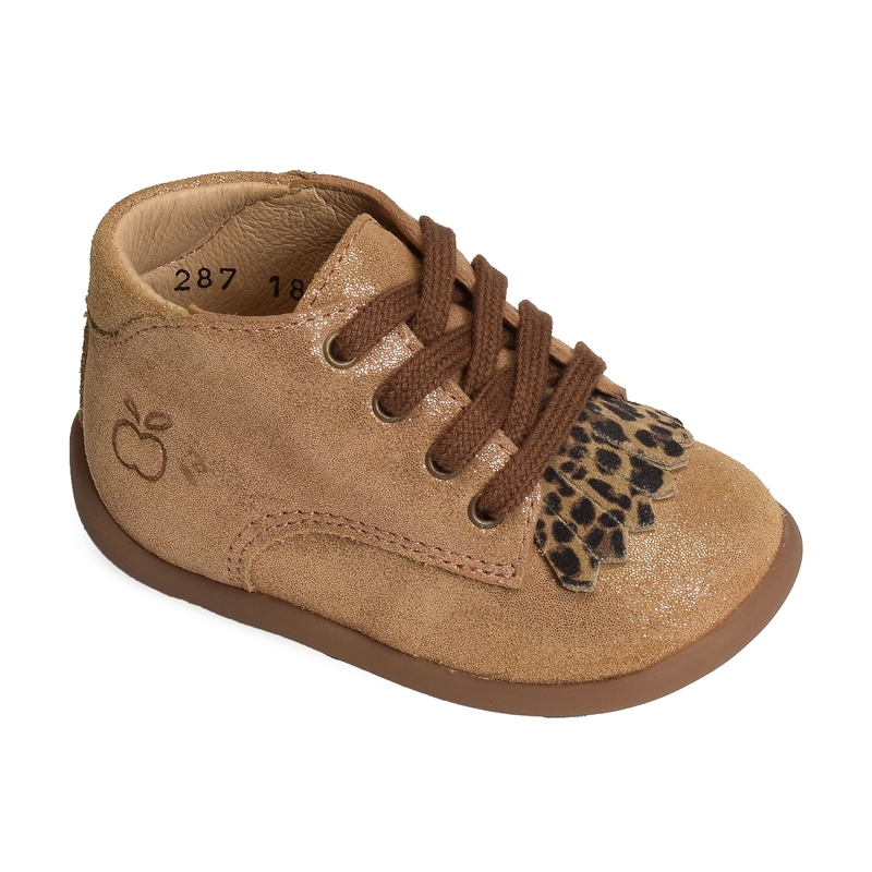 STAND UP NEW MEX Caramel, Chaussures à Lacets Pom d'Api