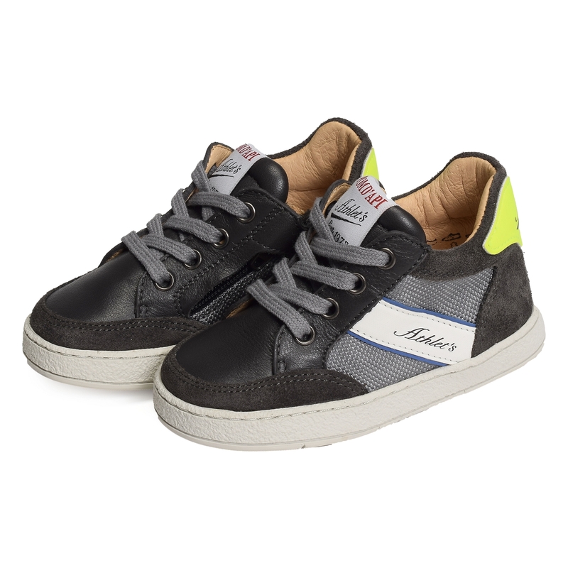 MOUSSE EASY RANCING Gris, Chaussures à Lacets Pom d'Api