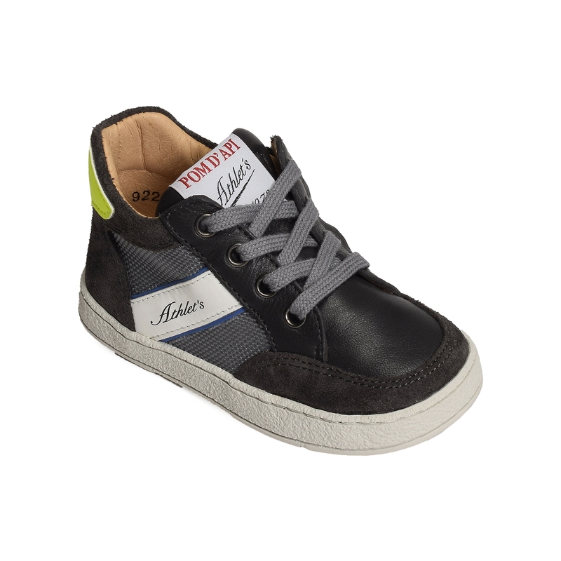 MOUSSE EASY RANCING Gris, Chaussures à Lacets Pom d'Api