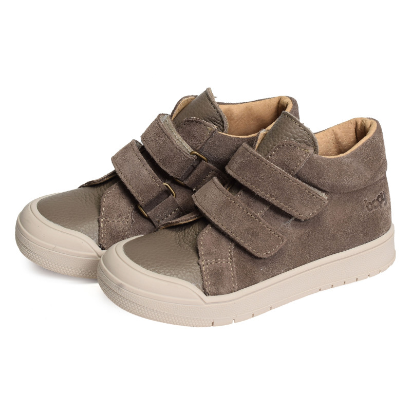 VOLEXOR Taupe, Chaussures à Scratch Bopy