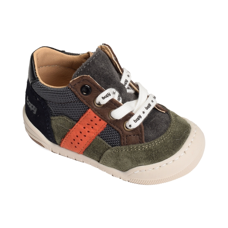 JOPA BOY Kaki Gris, Chaussures à Lacets Bopy