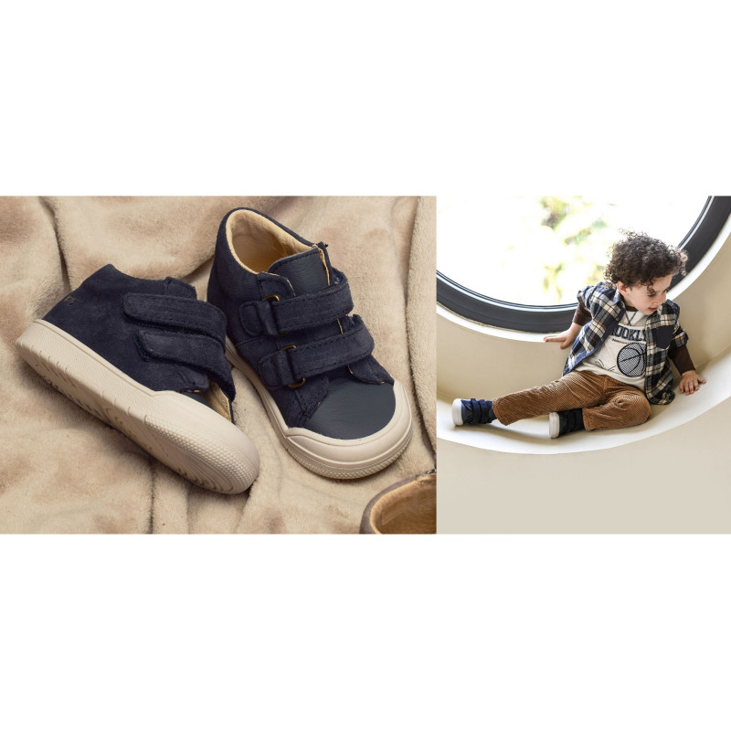 RAVENOR Marine, Chaussures à Scratch Bopy