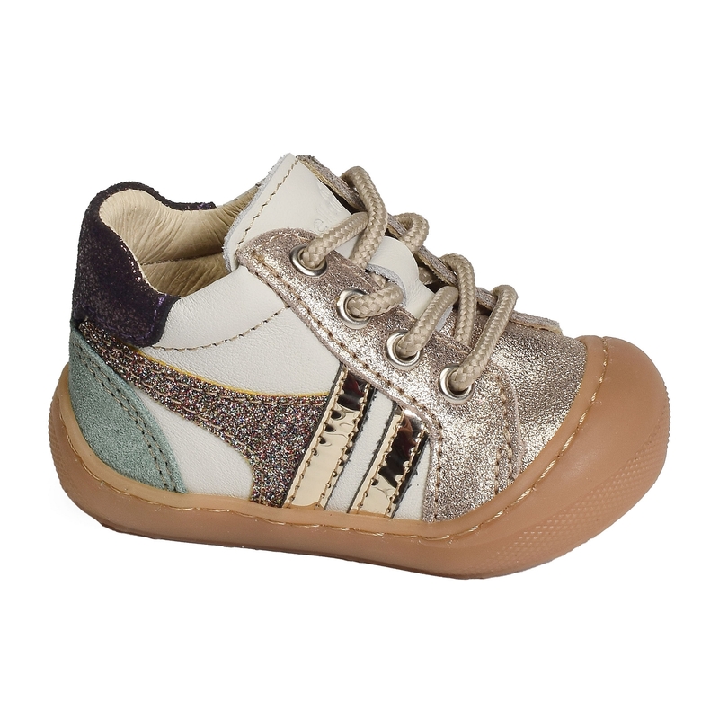 LINDA Or Multicolore, Chaussures à Lacets Bellamy