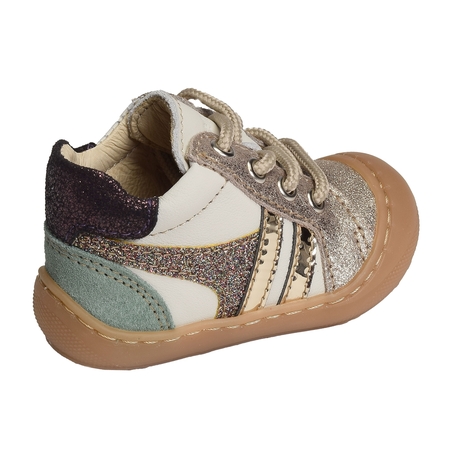 LINDA Or Multicolore, Chaussures à Lacets Bellamy