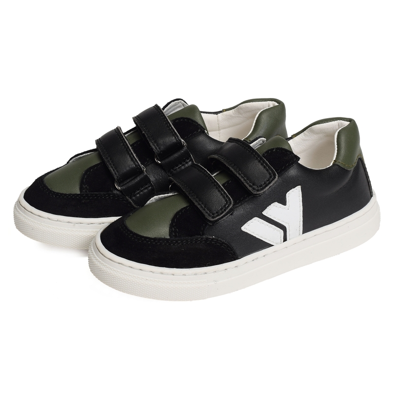 OTTO Noir Kaki, Sneakers basses Bellamy