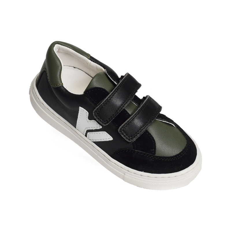 OTTO Noir Kaki, Sneakers basses Bellamy