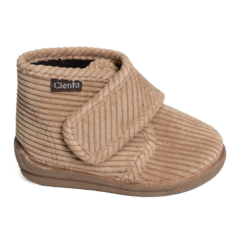 BOTA VELCRO PANA Beige, Bottillons Cienta