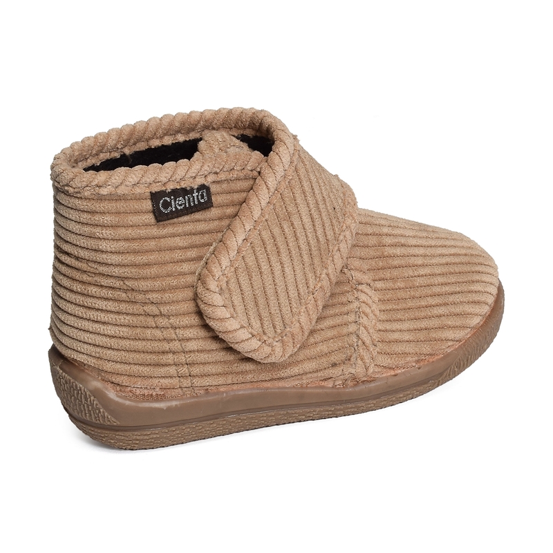 BOTA VELCRO PANA Beige, Bottillons Cienta