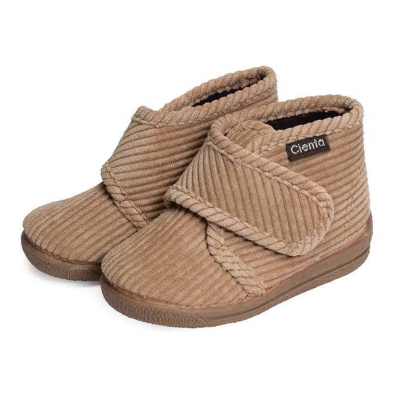 BOTA VELCRO PANA Beige, Bottillons Cienta