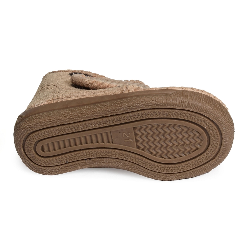 BOTA VELCRO PANA Beige, Bottillons Cienta