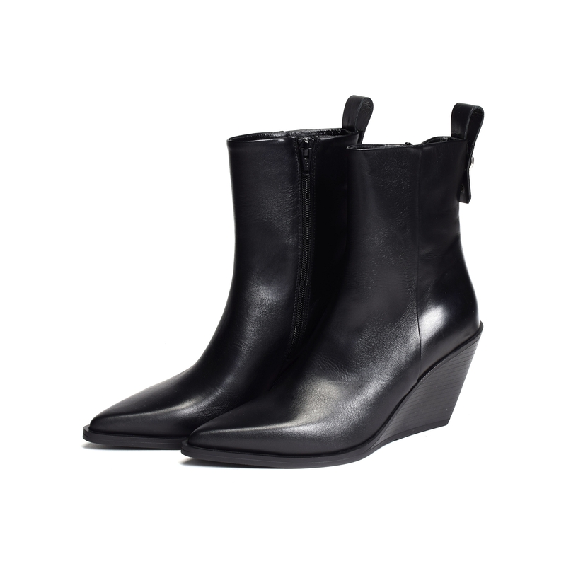 E4091 Noir, Bottines Elena Iachi