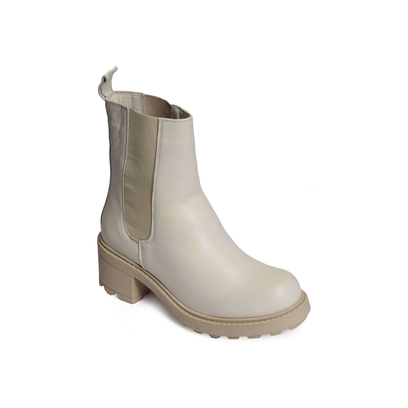 DAISY Ecru, Chelsea boots Santafé