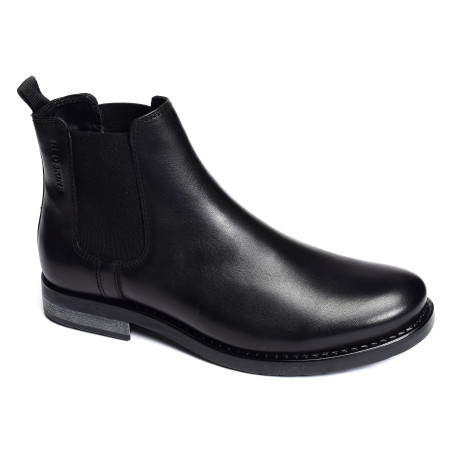 NATHAN Noir, Chelsea boots Redskins