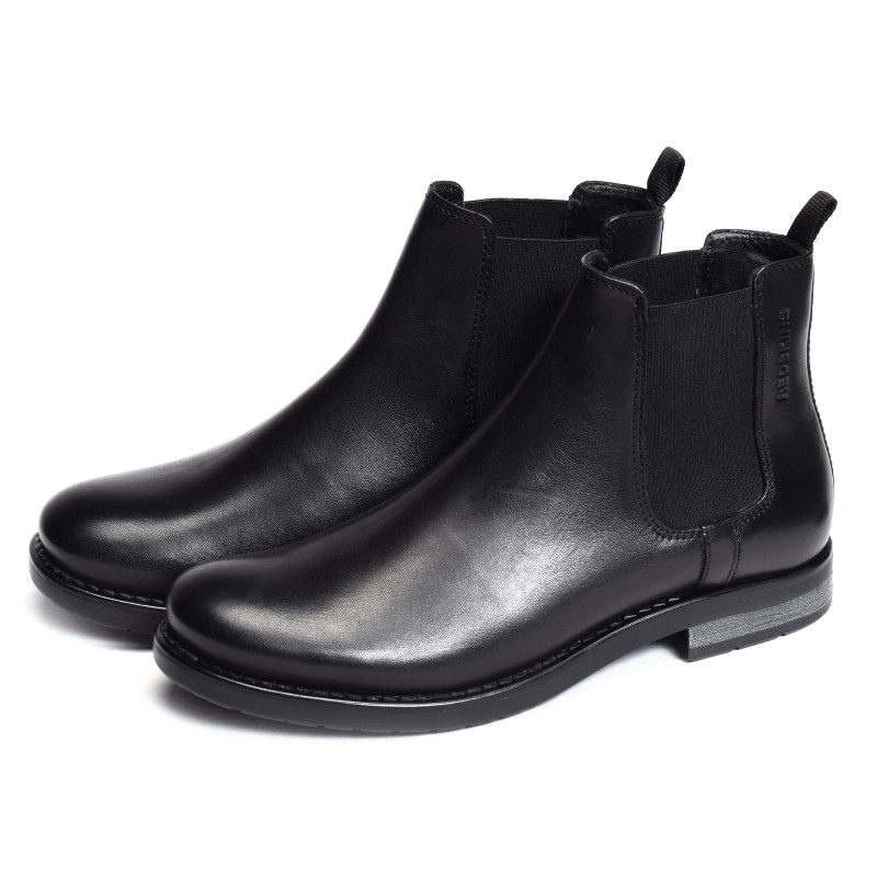 NATHAN Noir, Chelsea boots Redskins