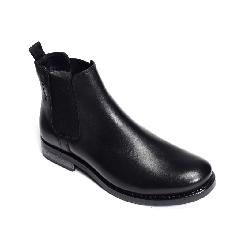 NATHAN Noir, Chelsea boots Redskins