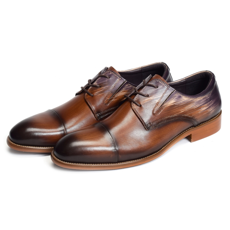 KAURI Marron Bleu, Chaussures de Ville Kdopa