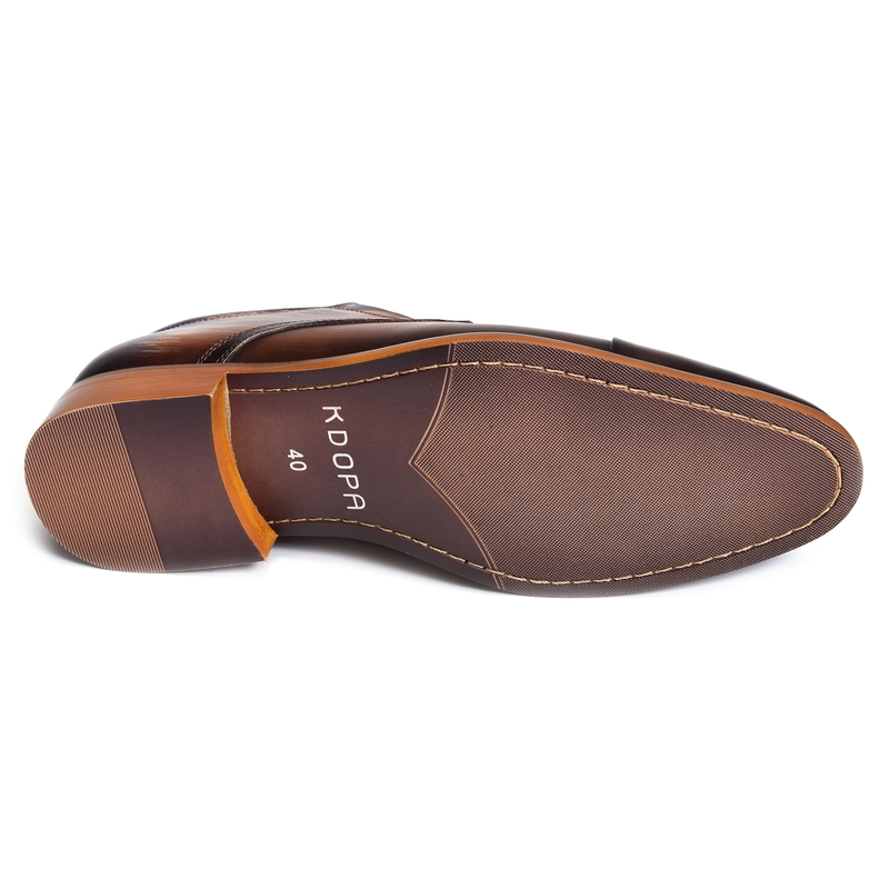 KAURI Marron Bleu, Chaussures de Ville Kdopa