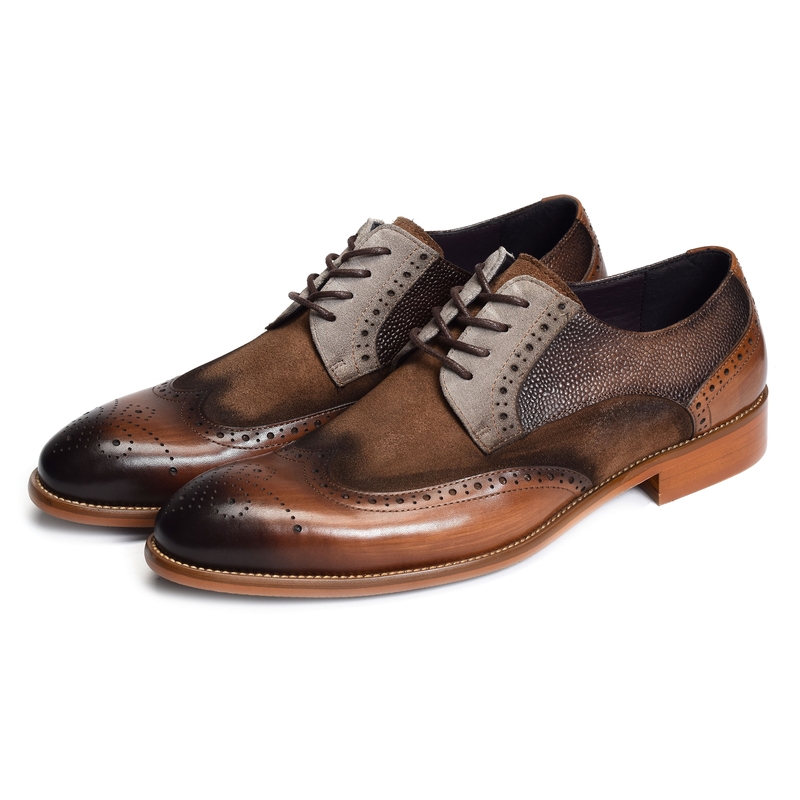 ROBERTO Marron, Chaussures de Ville Kdopa