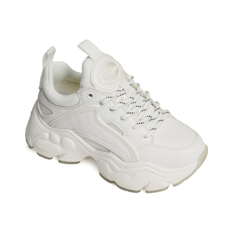 BINARY C Blanc, Sneakers basses Buffalo