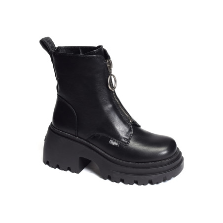 BRAVR ZIP Noir, Bottines & Boots Buffalo