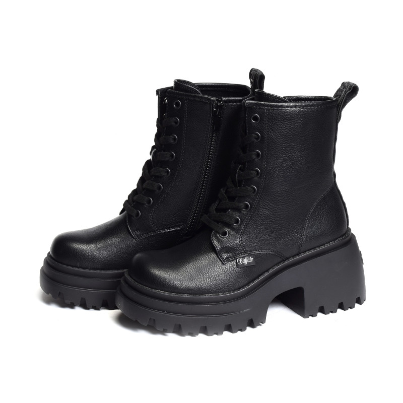 BRAVR LACE UP Noir, Bottines & Boots Buffalo