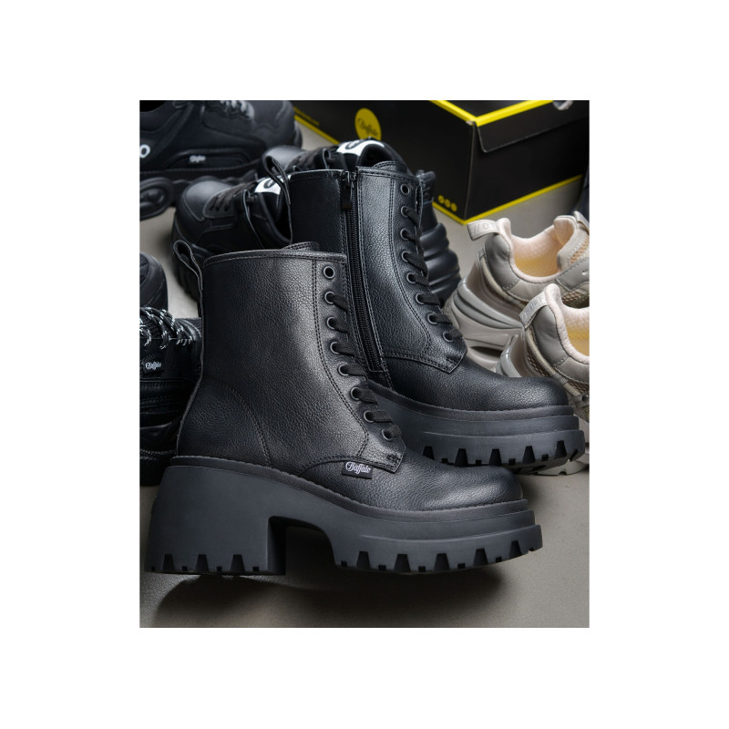 BRAVR LACE UP Noir, Bottines & Boots Buffalo