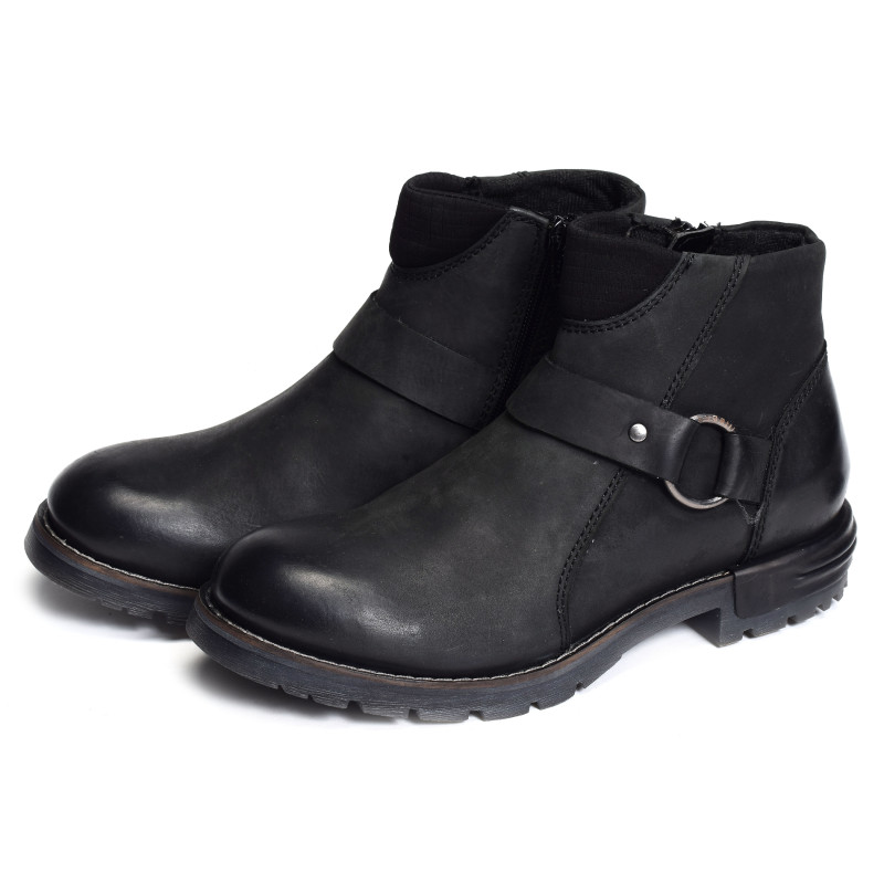 SENTRA 6113W Noir, Bottines Bugatti