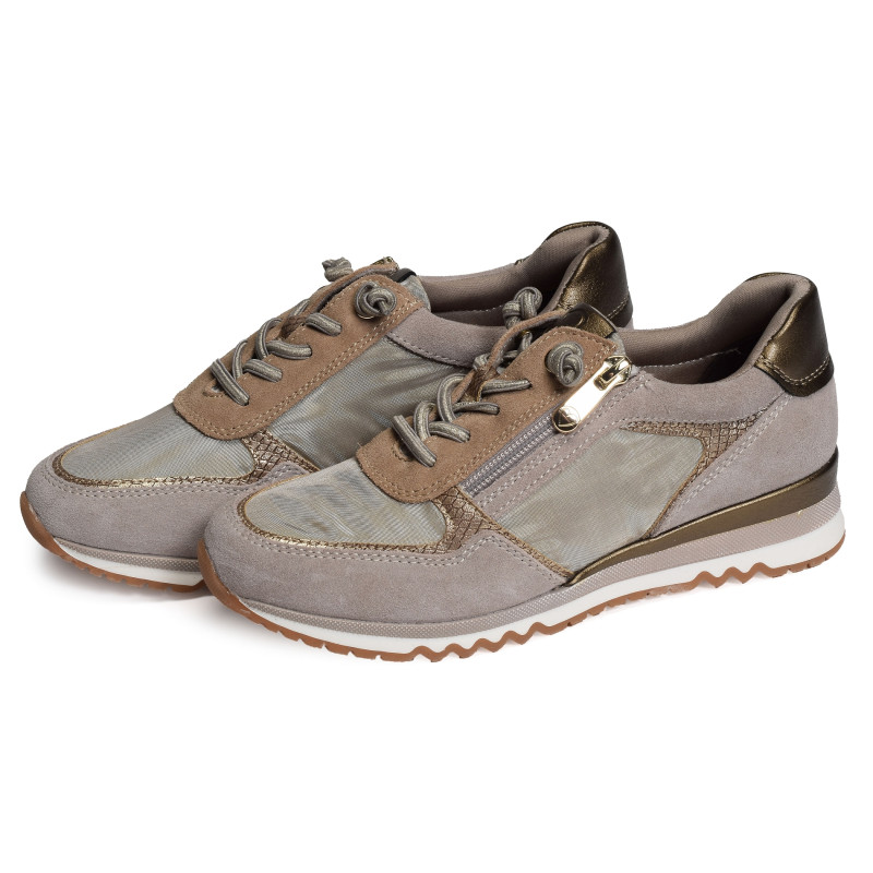 23759 Taupe, Sneakers basses Marco Tozzi