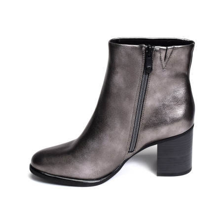 25391 Gris Métallisé, Bottines Marco Tozzi