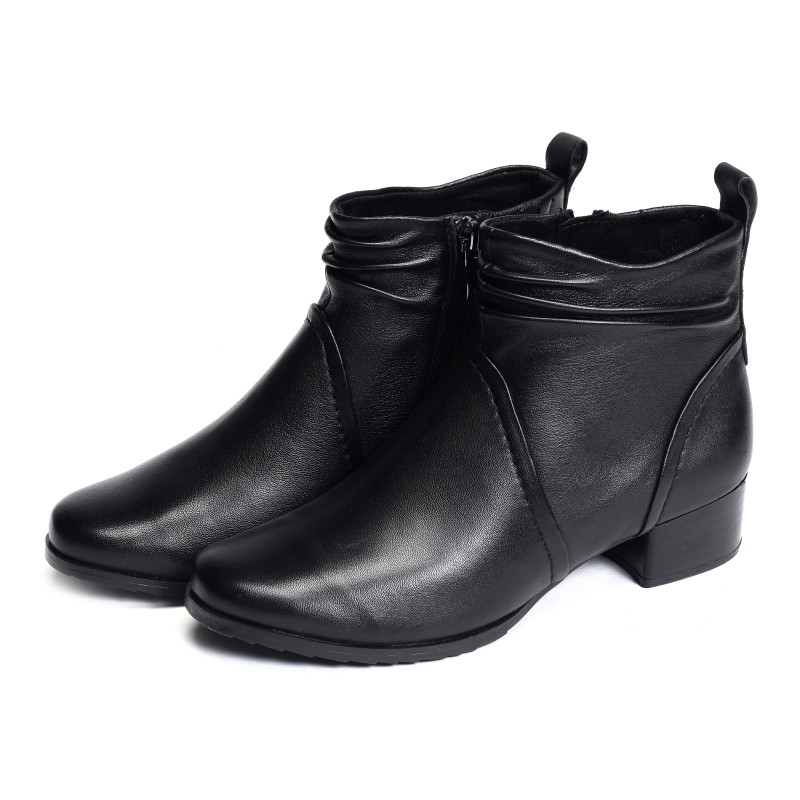 25358 Noir, Bottines Caprice