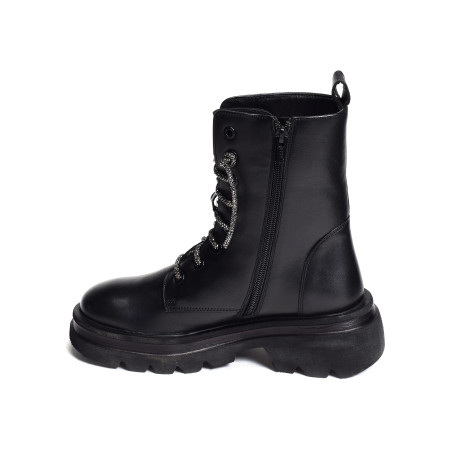 IBERSON Noir, Bottines & Boots Rosemetal