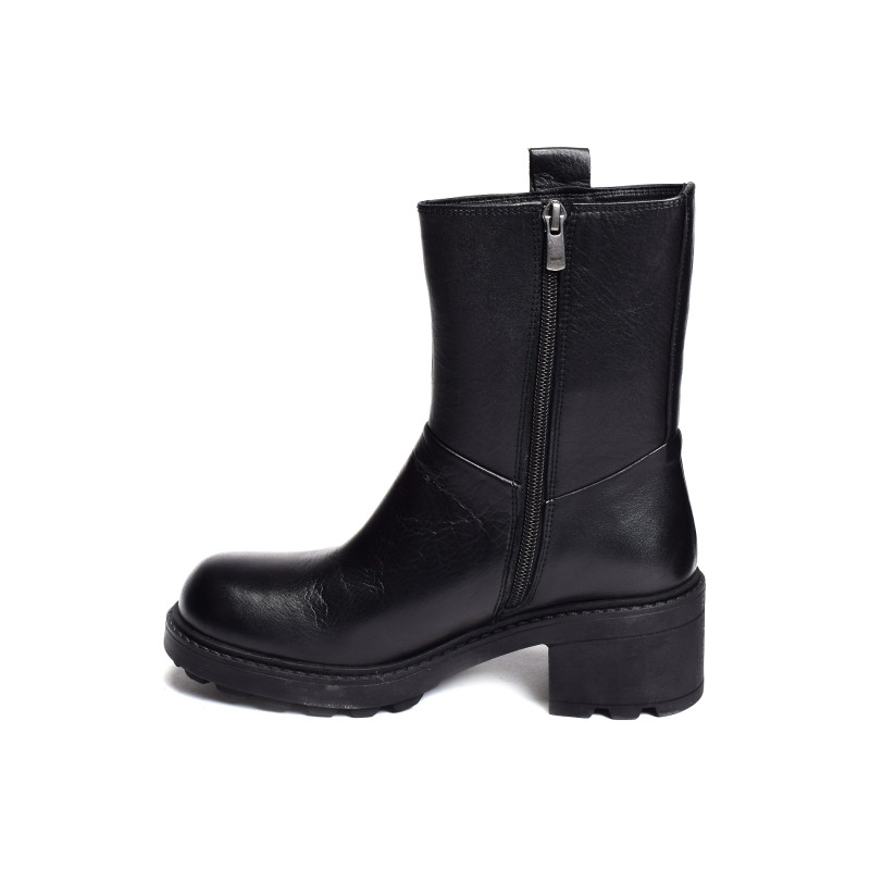 MACHAULT Noir, Bottines Coco & Abricot