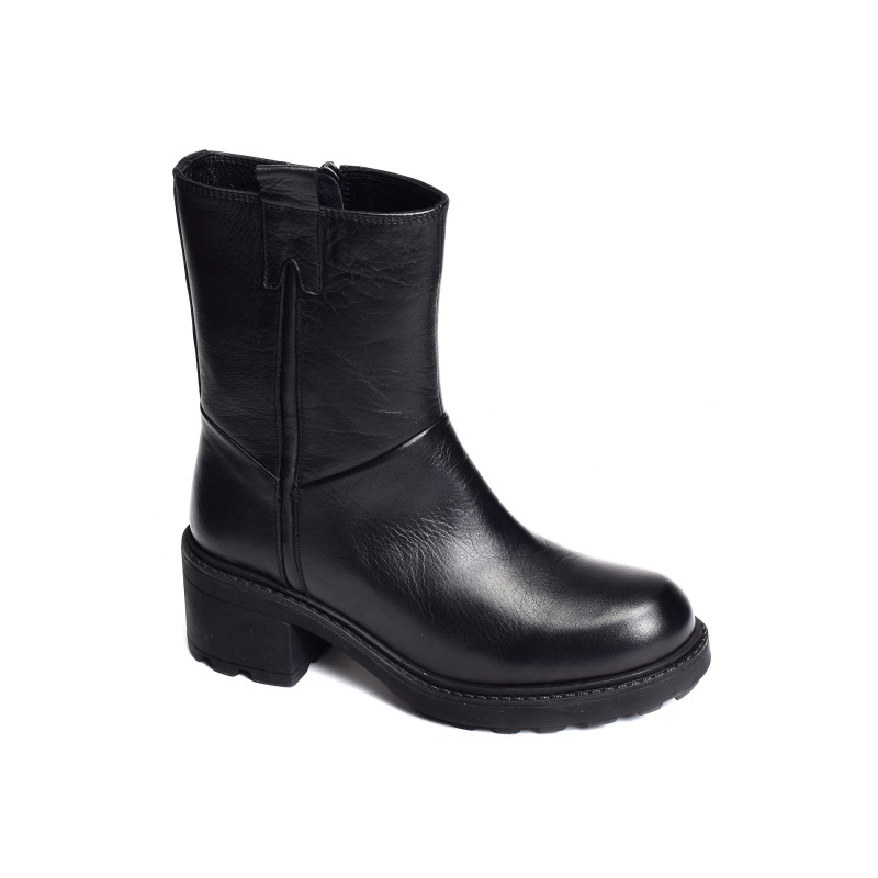 MACHAULT Noir, Bottines Coco & Abricot