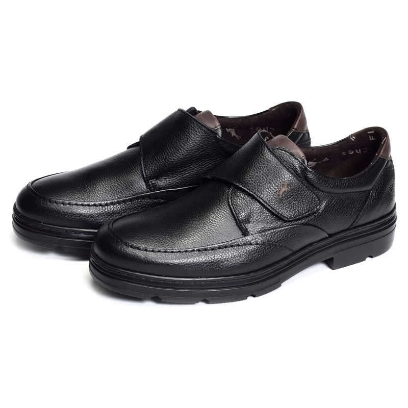 MONTY F1381 Noir, Mocassins Fluchos