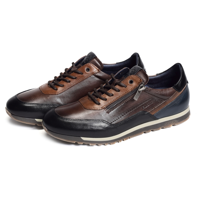 SANDER F1215 Marron, Sneakers basses Fluchos