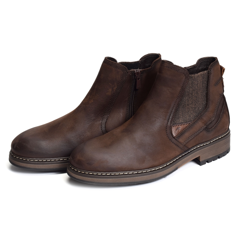 TRUMAN F1591 Marron, Chelsea boots Fluchos