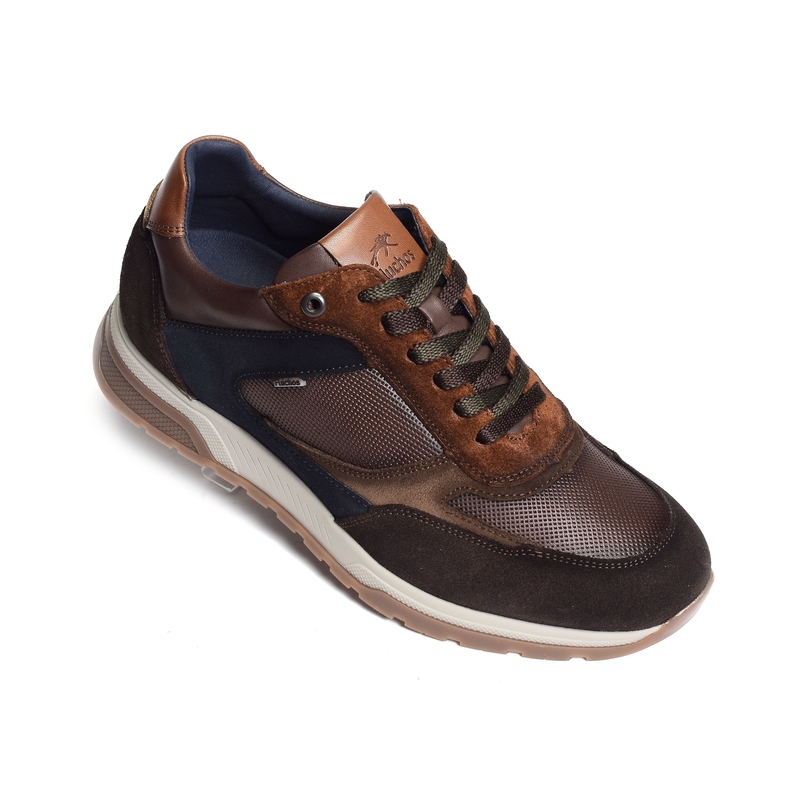 LOUIS F1959 Marron, Baskets running Fluchos